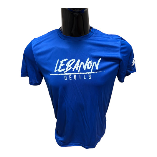 Lebanon Handwritten Line Devils Adidas Tee