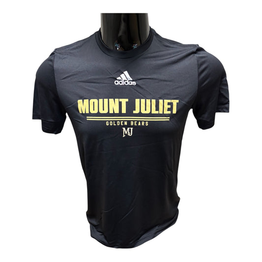 Mt. Juliet 2 Line Bears Adidas Tee