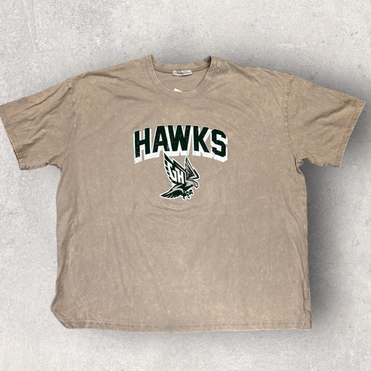 Green Hill Shadow Block Zenana Oversized Tee