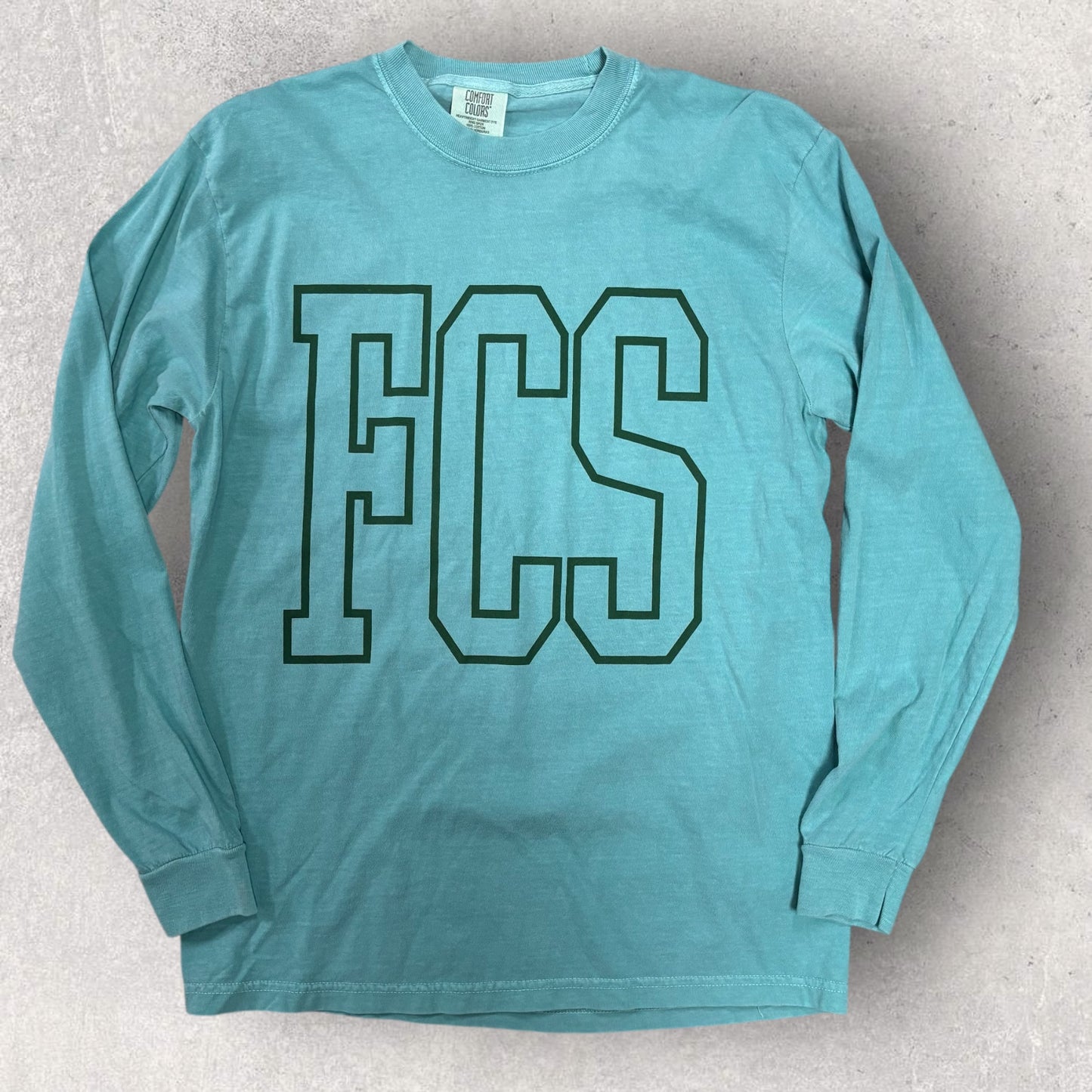Friendship Tall FCS Comfort Colors Tonal LS Tee