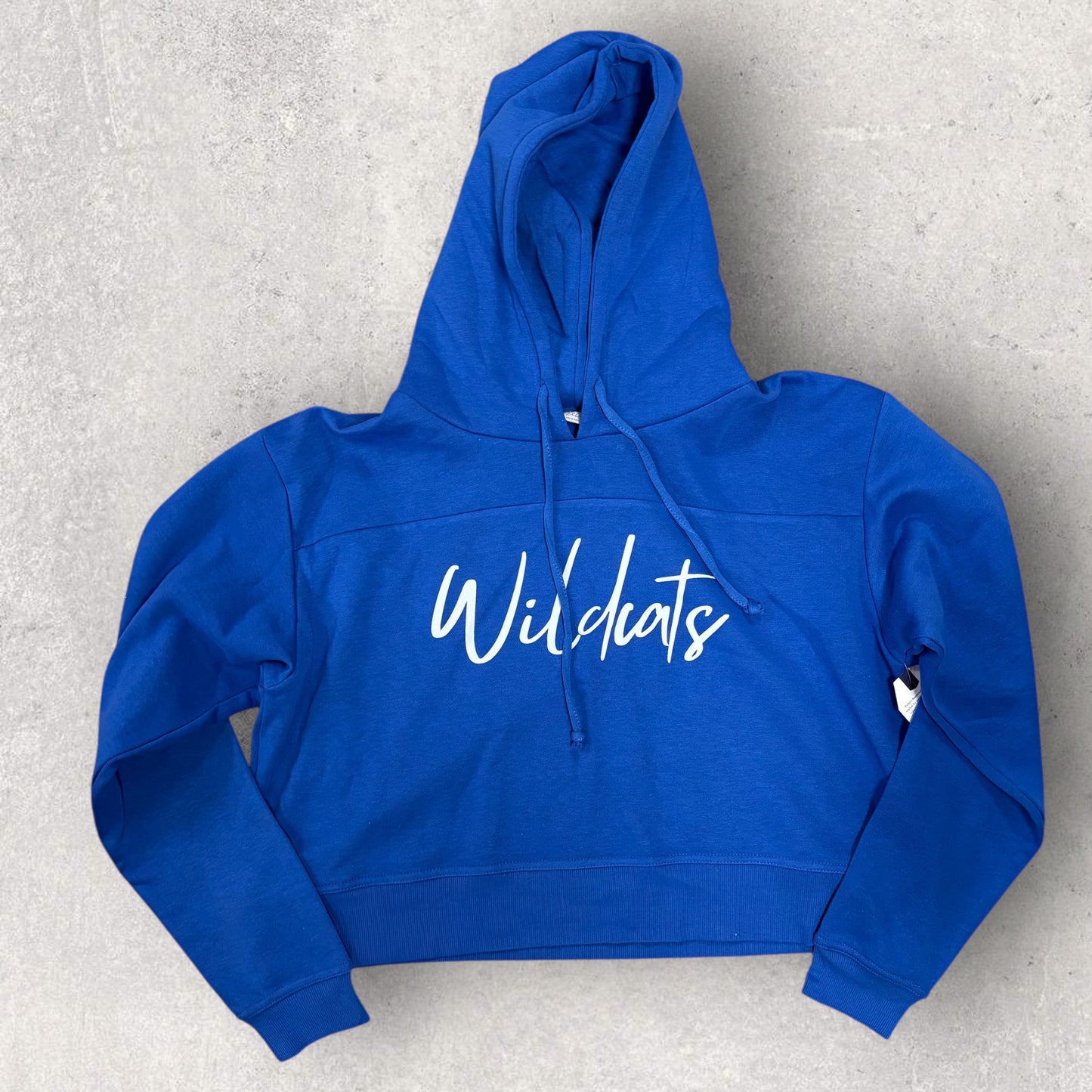 Wilson Central Boxercraft Script Wildcats Crop Hood