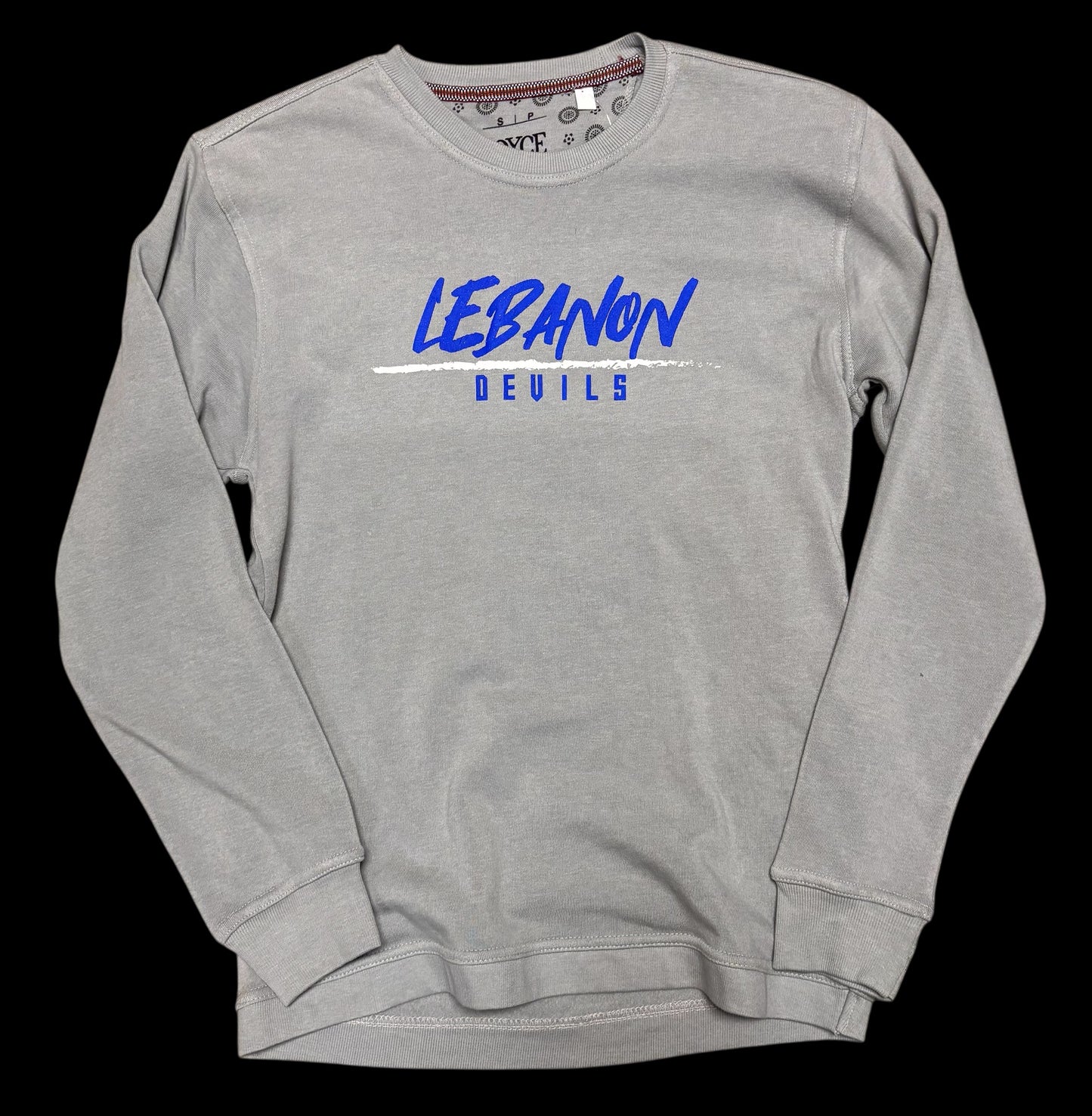 Lebanon Handwritten Devils Royce Shoreline Crew