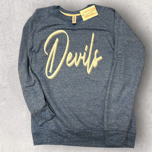 Lebanon Jerzees Two Color Devils Crew