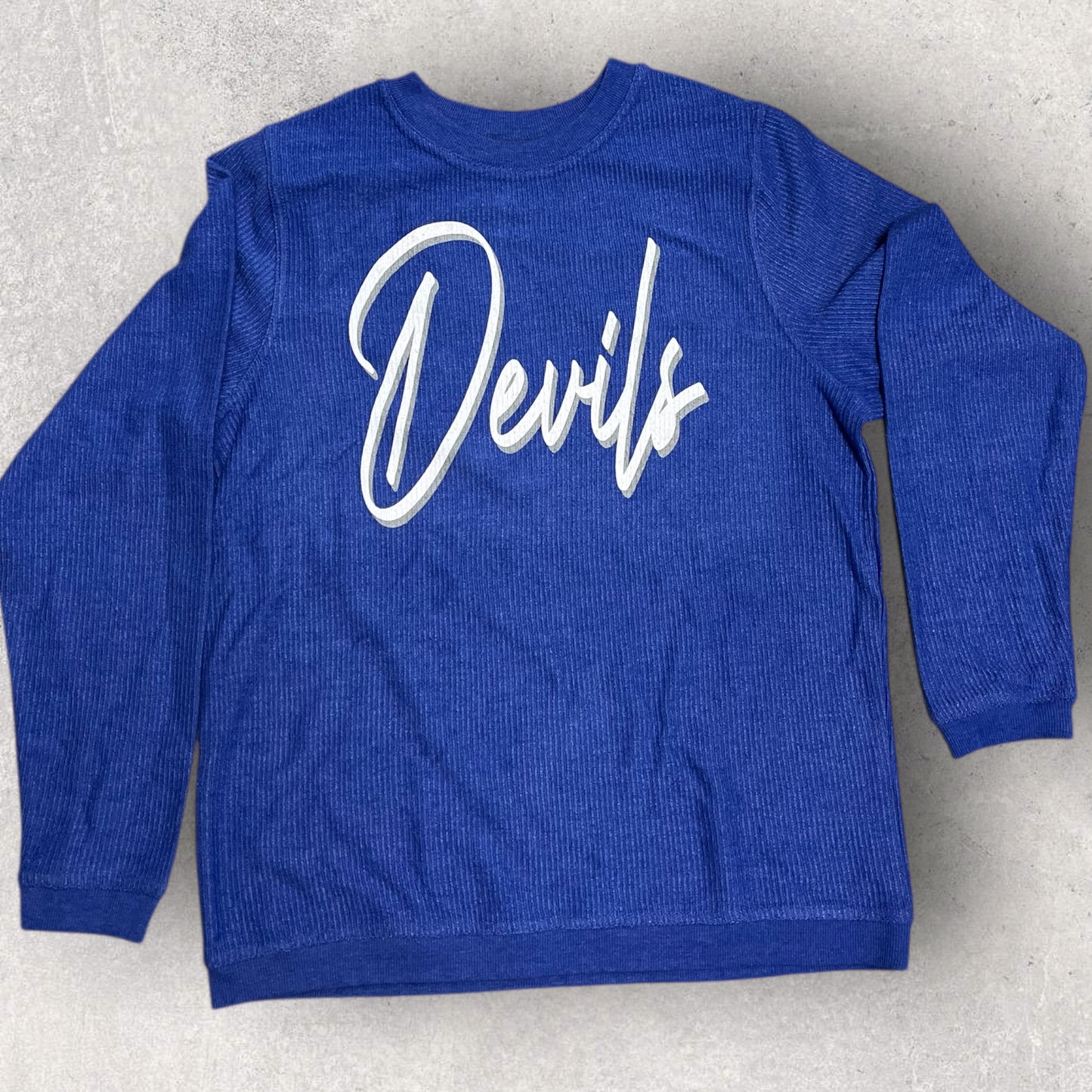 Lebanon Corded Two Color Devils Crew