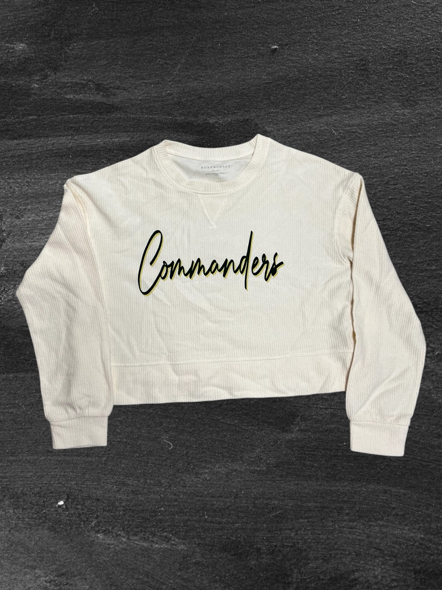 Friendship Two Color Script Cropped Corded