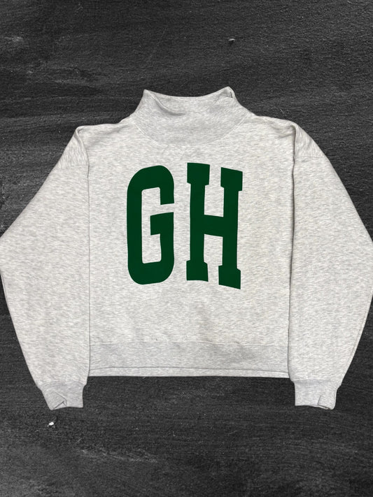 Green Hill Royce Brand Ladies Mock Neck Sweatshirt