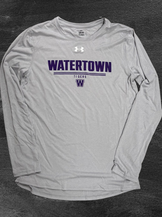 Watertown 2 Line Tigers  UnderArmour LS Tee