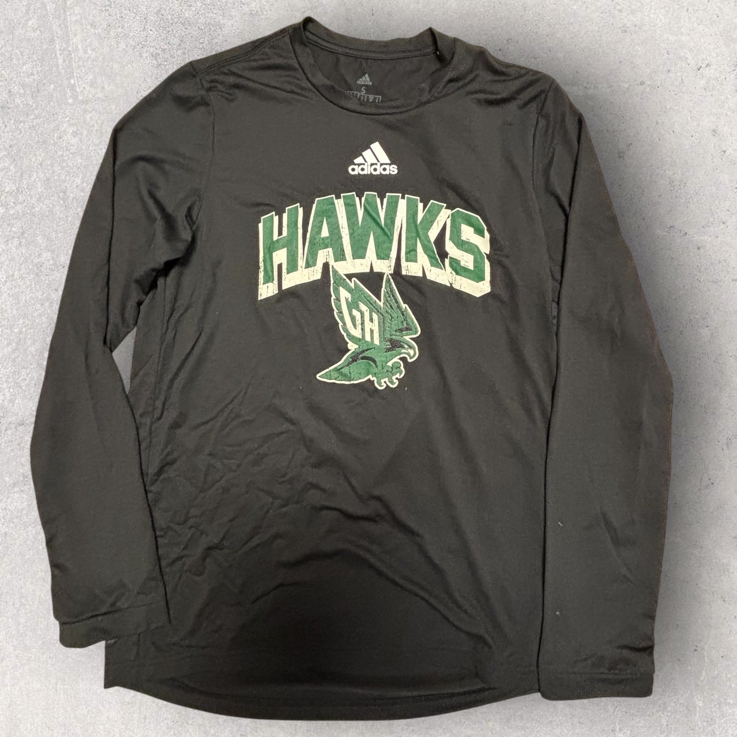 Green Hill Adidas LS PreGame Tee