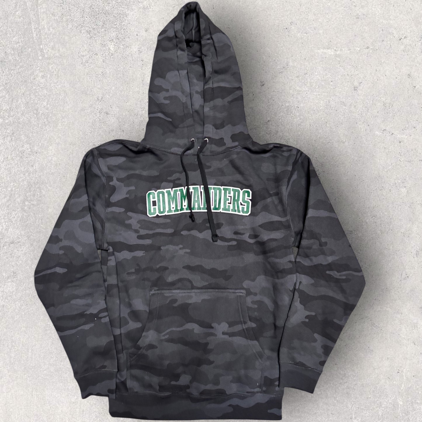 Friendship Black Camo Hood