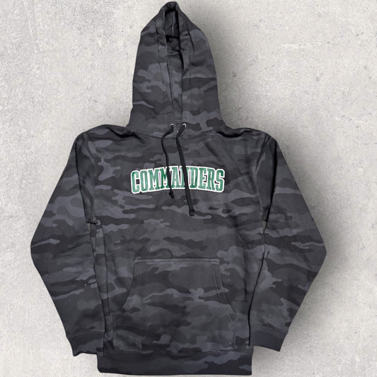 Friendship Black Camo Hood