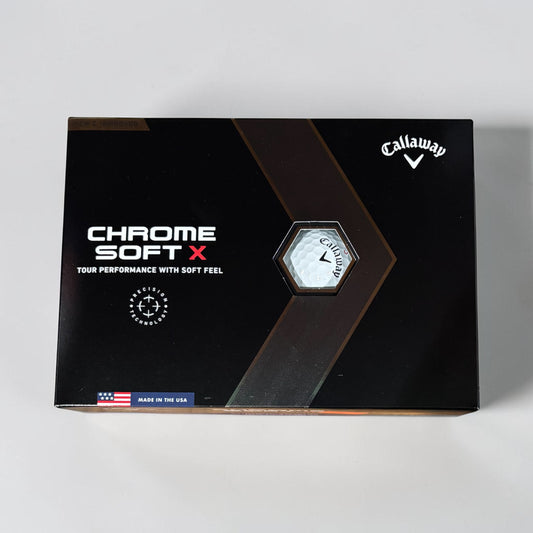 Callaway Chrome Soft X Gold Balls