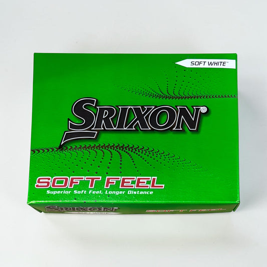 Srixon Soft Feel Golf Balls Soft White