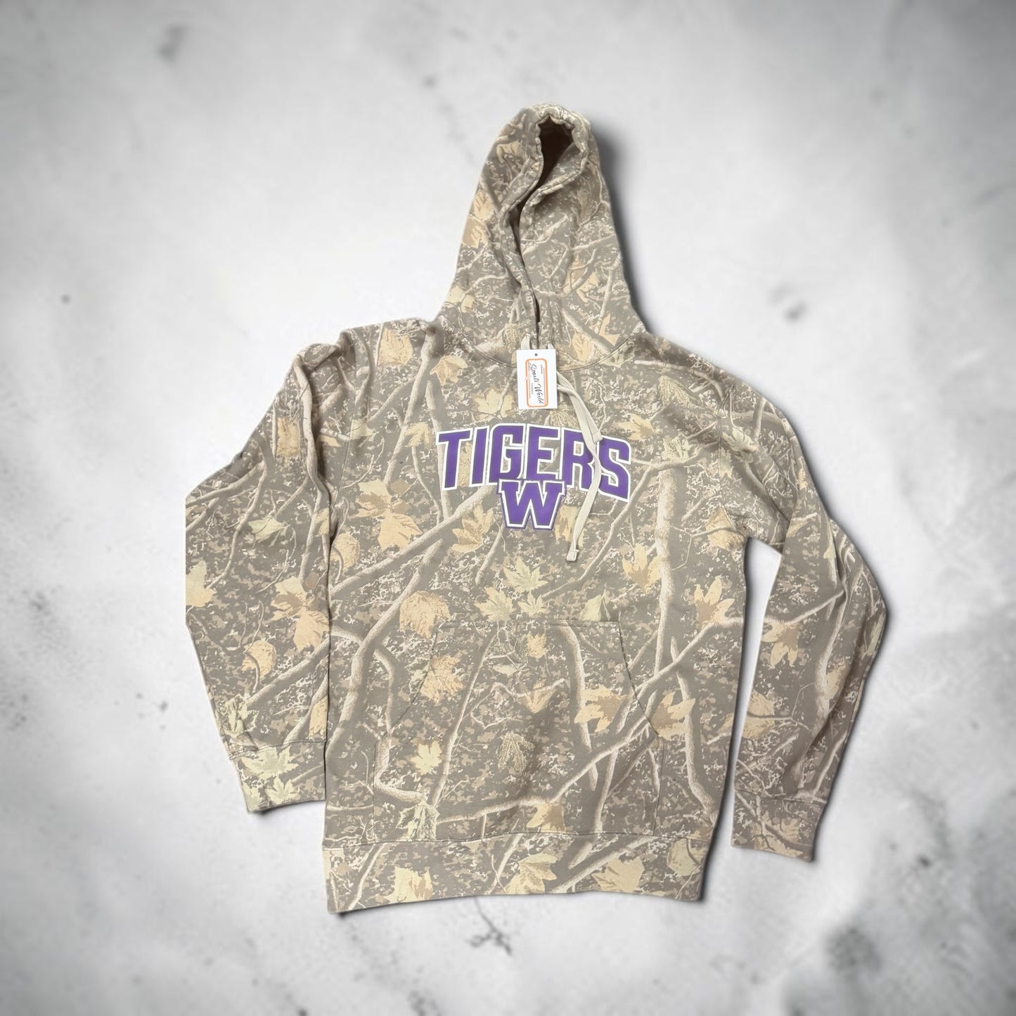 Watertown Tigers Camo Hood