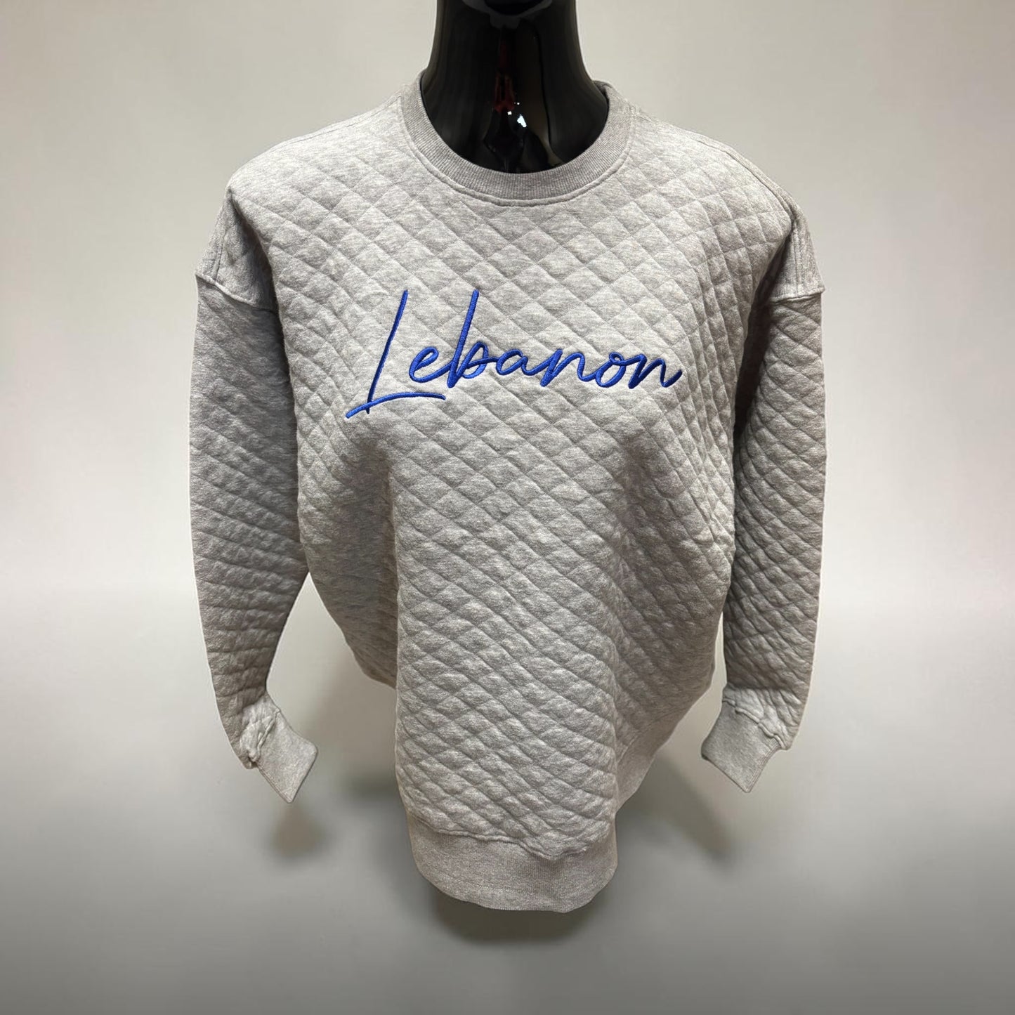 Lebanon Embroidered Quilted Poncho