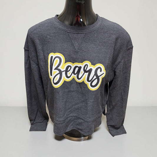Mt. Juliet Script Bears Corded Crew