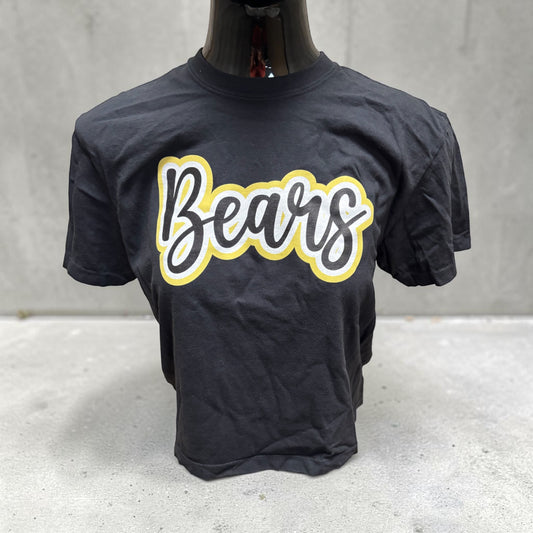 Mt. Juliet Script Bears Crop Tee