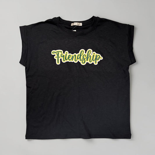Friendship Zenana Cuffed Tee