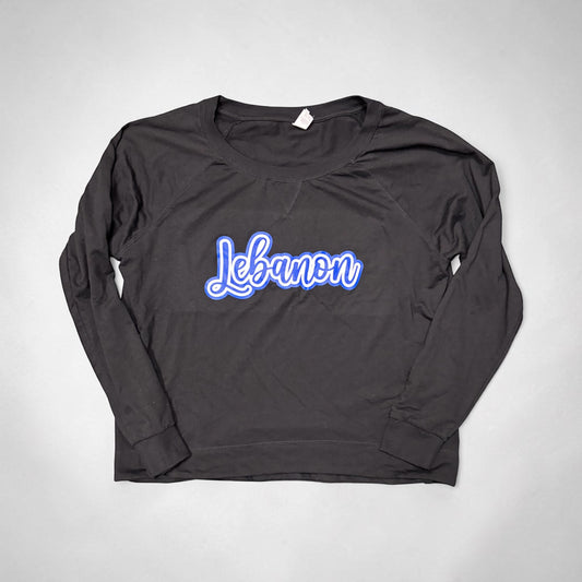 Lebanon 2 Color Women's LS Tee