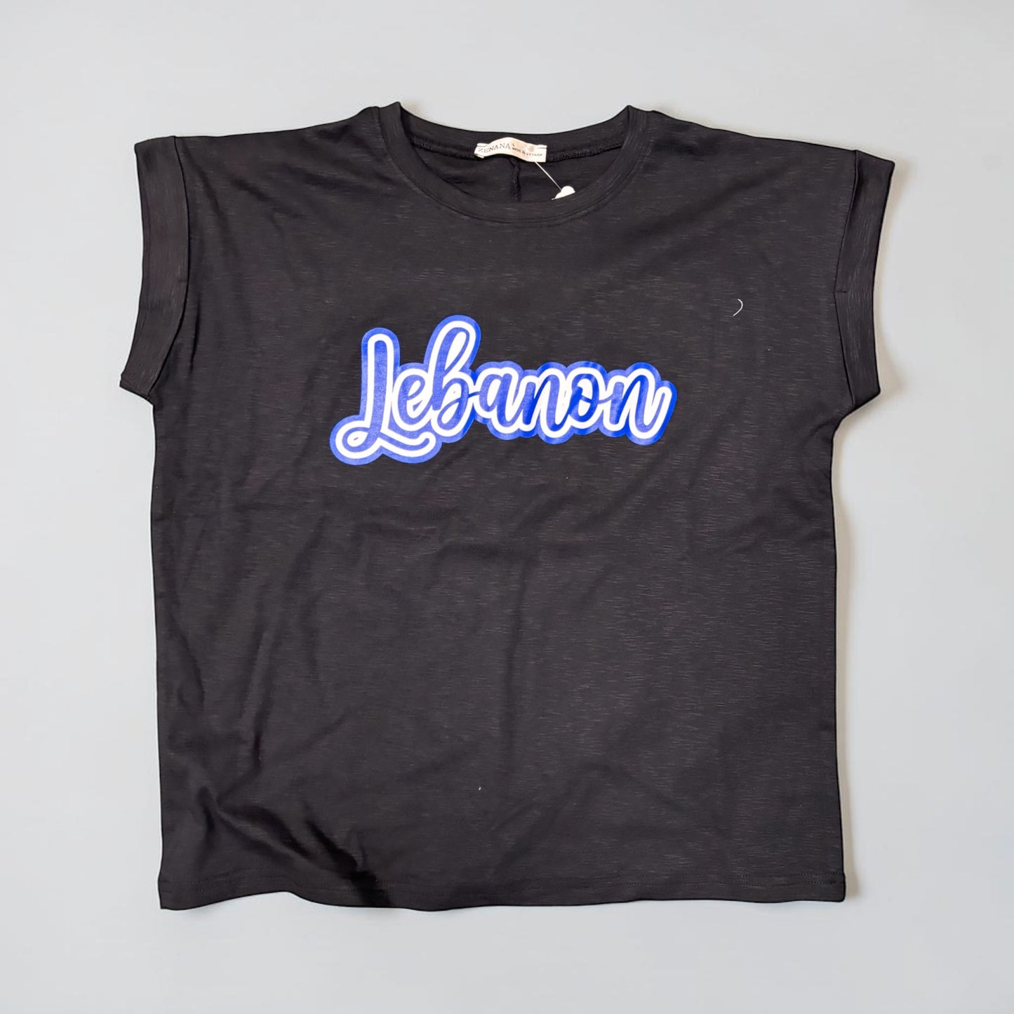 Lebanon 2 Color Zenana Cuffed Tee