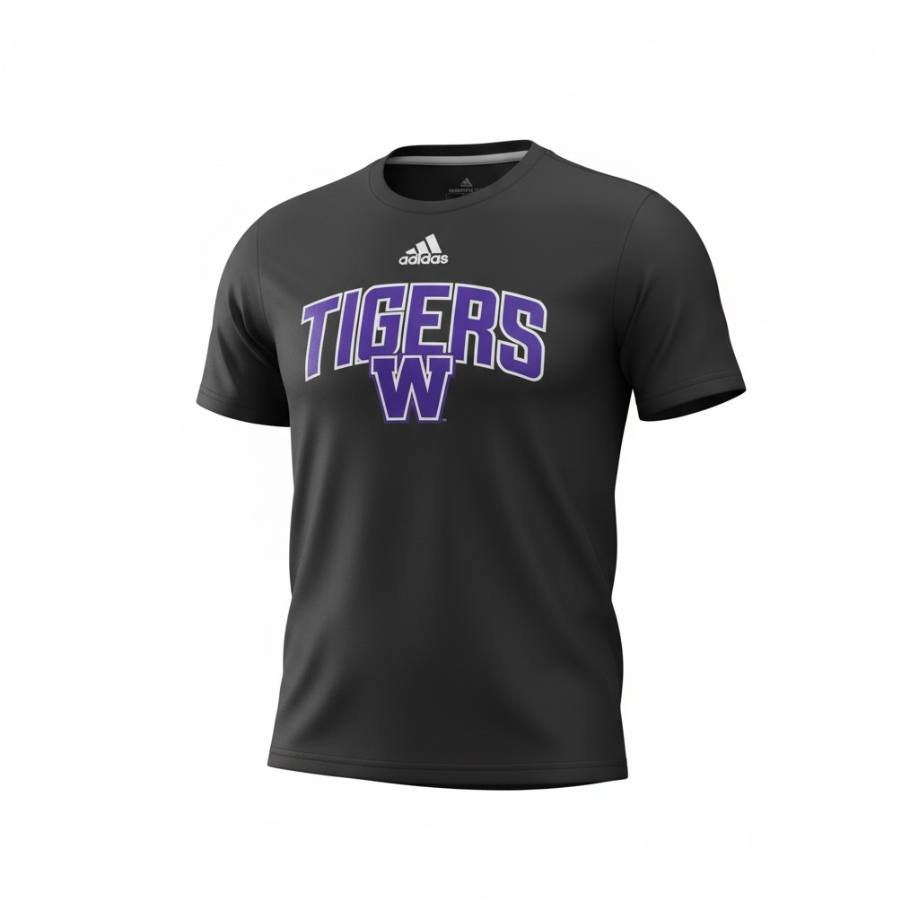 Watertown Adidas Arched Tigers W Performance Tee
