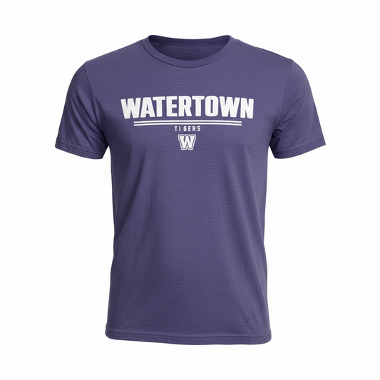Watertown 2 Line Ring Spun Cotton Tee
