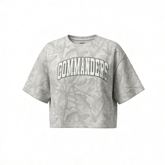 Friendship Commanders White Camo Tee