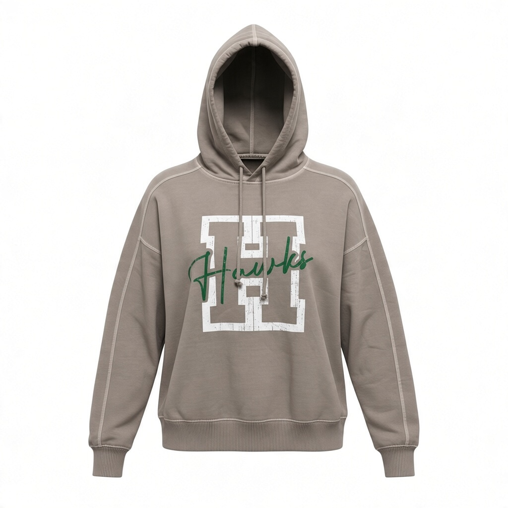Green Hill H-Hawks Mocha Hood
