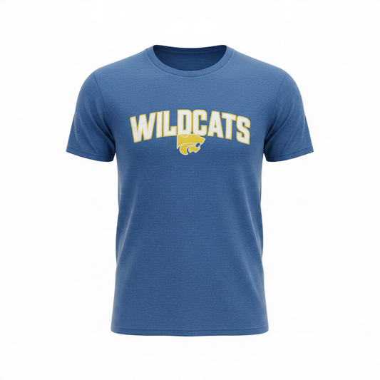 Wilson Central Arched Wildcats Tri Blend Tee