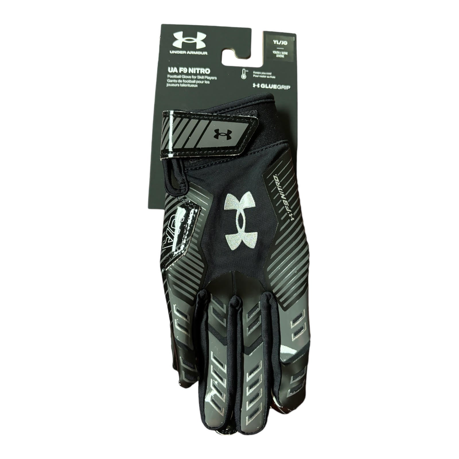 UnderArmour F9 Nitro Football Gloves – Sports World LLC